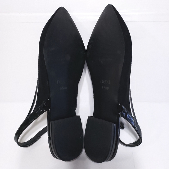 Women's Next Low Heel Slingback Shoes (6.5) - Picture 7 of 8